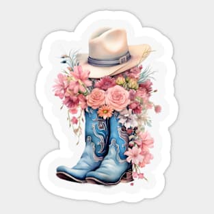 Coastal Cowgirl 03 Sticker